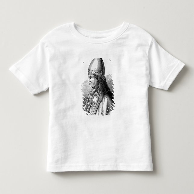 Porträtt om påven Gregory IX T Shirt (Framsida)