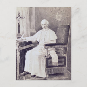 Porträtt om påven Leo XIII Vykort