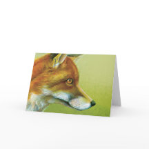 Porträtt på ett vanligt visitkort