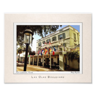 Porträtt på Riverside Hotel Fototryck