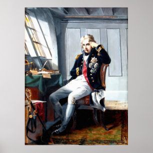 Porträtt Painting Lord Nelson Poster