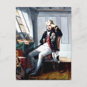 Porträtt Painting Lord Nelson Vykort