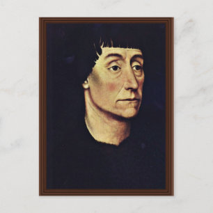 Porträtt Pierre de Beffremont av Weyden Rogier Vykort