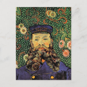 Porträtt Postman Joseph Roulin Van Gogh Fine Art Vykort