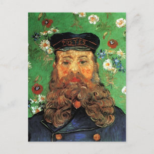 Porträtt Postman Joseph Roulin Van Gogh Fine Art Vykort