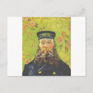Porträtt Postman Joseph Roulin - Vincent van Gogh Vykort