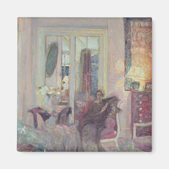 Porträtt, Princess Bibesco, 1920 Magnet (Framsidan)