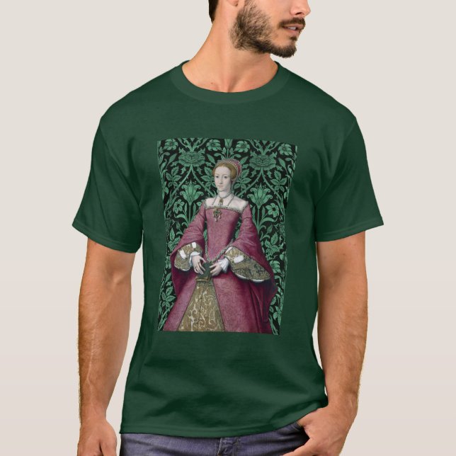 Porträtt Princess Elizabeth Tudor, drottning T Shirt (Framsida)