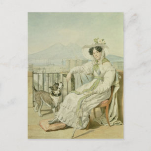 Porträtt, Princess Natalia Golitsin, 1822-26 Vykort