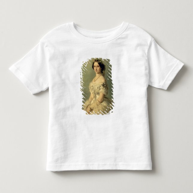 Porträtt, Princess of Baden, 1856 Tee (Framsida)