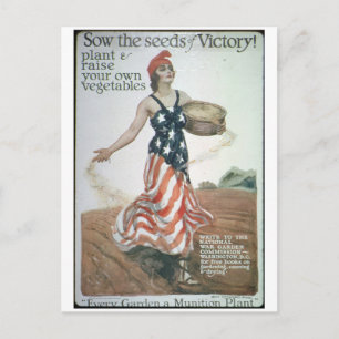 Porträtt_Propaganda poster Vykort