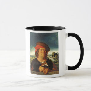 Porträtt som antas för att vara Paracelsus Mugg