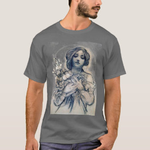Porträtt (Studie), Alphonse Mucha T Shirt