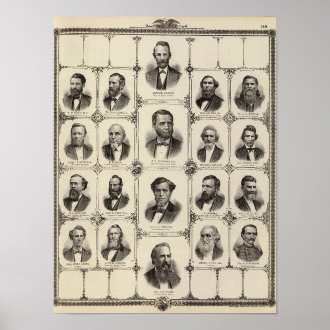 Porträtt till Addison Daniels, RD Stephens Poster (Framsidan)