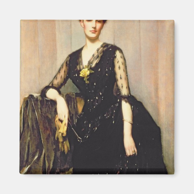 Porträtt till Agnes Williamson Magnet (Framsidan)