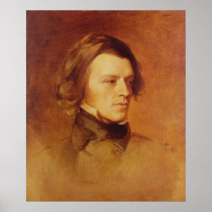 Porträtt till Alfred Lord Tennyson Poster
