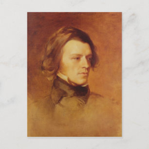 Porträtt till Alfred Lord Tennyson Vykort