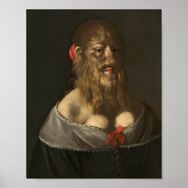 Porträtt till Barbara Van Beck Curiosities och Odd Poster (Framsidan)