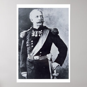 Porträtt till brigadgeneral Nelson A. Miles Poster