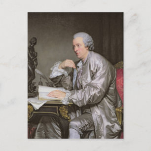 Porträtt till Claude-Henri Watelet 1763-65 Vykort