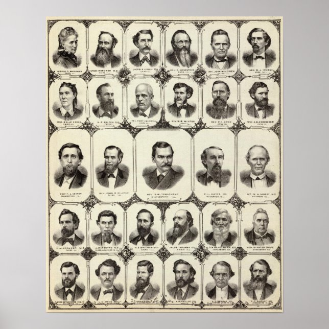 Porträtt till DLR Wardner Poster (Framsidan)