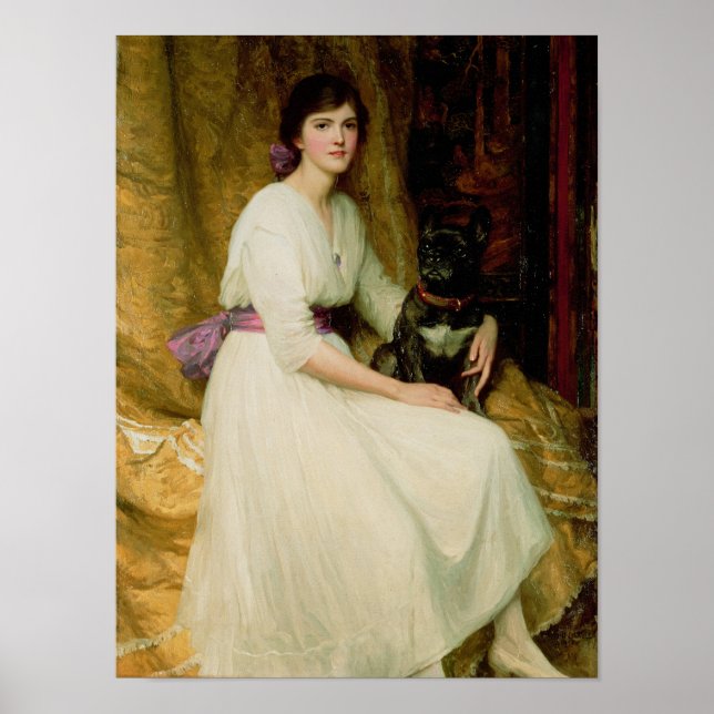 Porträtt till Dorothy Dicksee Poster (Framsidan)