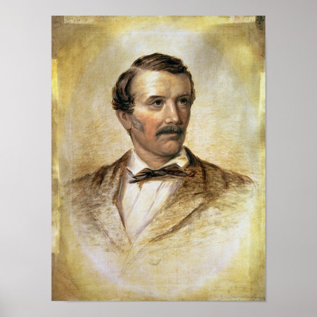 Porträtt till dr David Livingstone Poster (Framsidan)