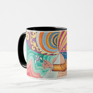 Porträtt till Felix Feneon, Signac Mugg