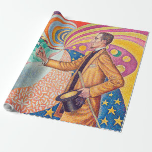 Porträtt till Felix Feneon, Signac Presentpapper
