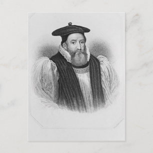 Porträtt till George Abbot ärkebihop of Vykort
