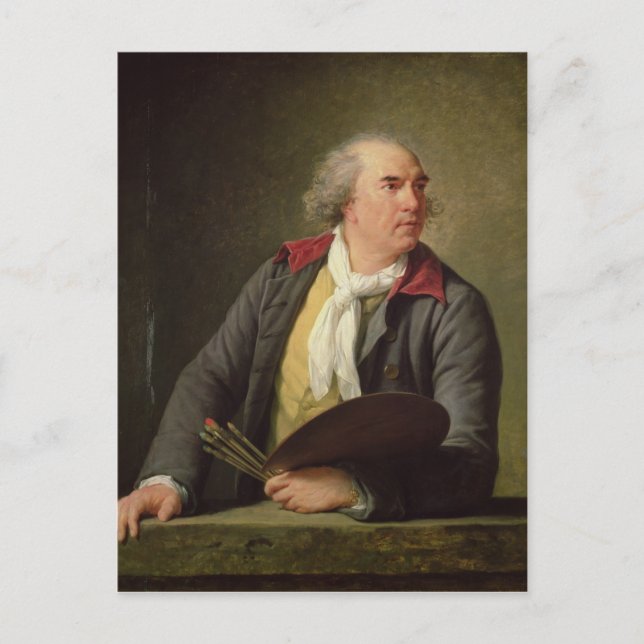 Porträtt till Hubert Robert 1788 Vykort (Framsida)