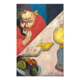 Porträtt till Jacob Meyer de Haan Gauguin Fototryck