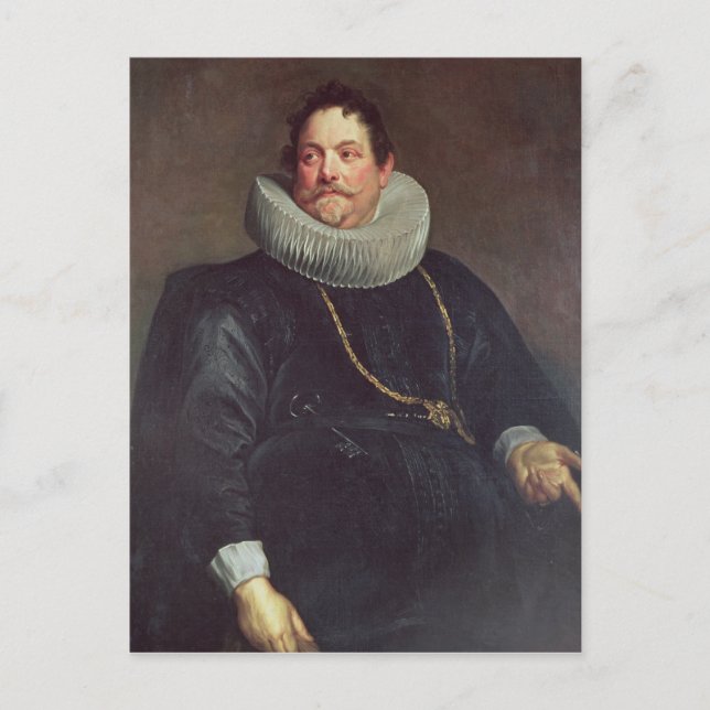 Porträtt till Jean de Montfort Vykort (Framsida)