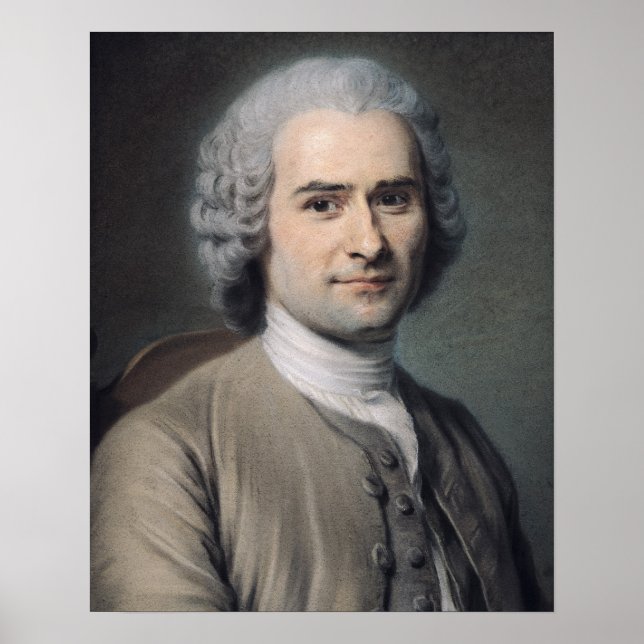 Porträtt till Jean Jacques Rousseau Poster (Framsidan)