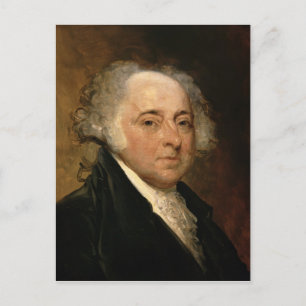 Porträtt till John Adams Vykort