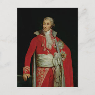 Porträtt till Joseph Fouche Duke av Otranto Vykort