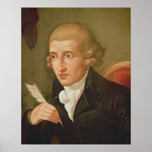 Porträtt till Joseph Haydn Poster (Framsidan)