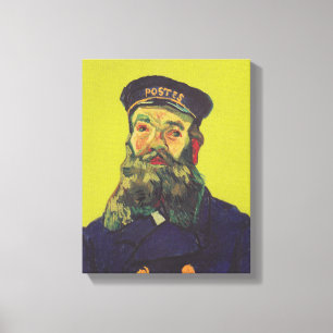 Porträtt till Joseph Roulin Vincent van Gogh Canvastryck