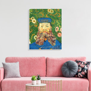 Porträtt till Joseph Roulin Vincent van Gogh Canvastryck