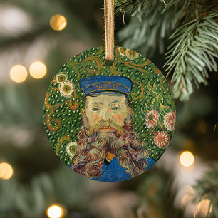 Porträtt till Joseph Roulin Vincent van Gogh Julgransprydnad Keramik