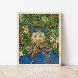 Porträtt till Joseph Roulin   Vincent Van Gogh Poster