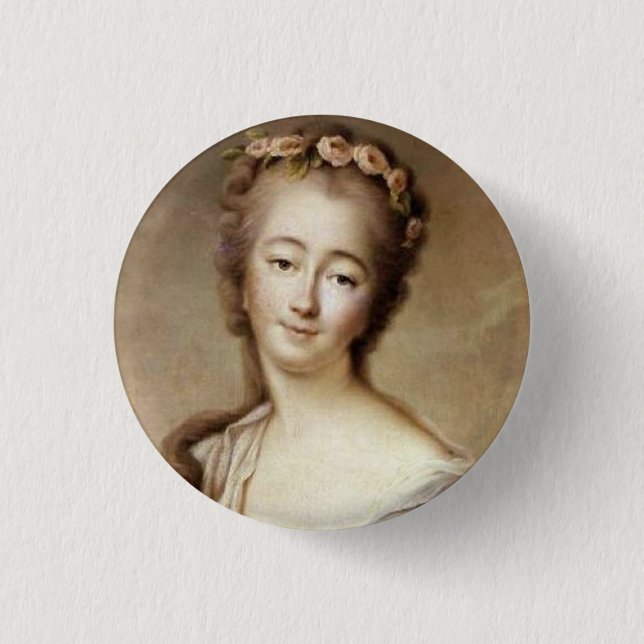 Porträtt till Madame du Barry Knapp (Framsida)