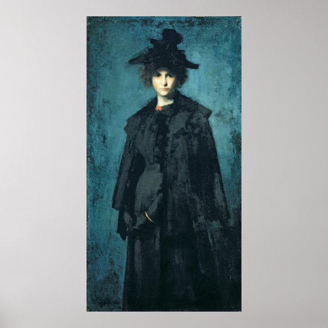 Porträtt till Madame Laura Leroux Poster (Framsidan)