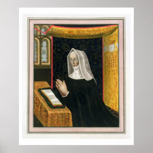 Porträtt till Margaret Beaufort, Countess of Richm Poster