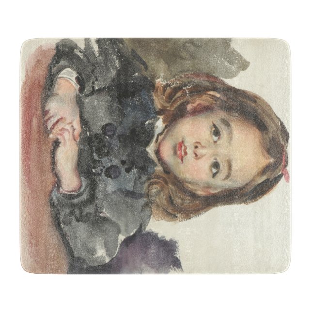 Porträtt till Marie (Cute Young Girl) (Framsidan)