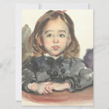 Porträtt till Marie (Cute Young Girl)