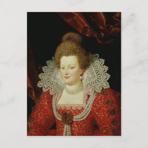 Porträtt till Marie de Medici Vykort