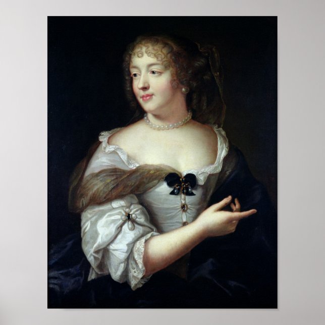 Porträtt till Marie de Rabutin-Chantal Poster (Framsidan)