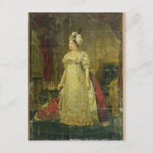 Porträtt till Marie-Therese-Charlotte de Frankrike Vykort