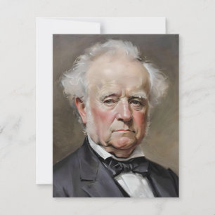Porträtt till Martin Van Buren Julkort